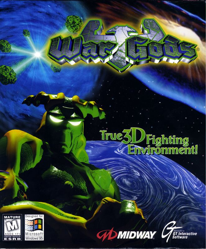 War Gods box art for Nintendo 64